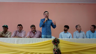 Heleno Silva esteve na apresentação do estudo para irrigação do Canal Manoel Dionísio Cruz.