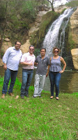 Técnicos do Prodetur visitam o Vale dos Mestres e a Cachoeira da Ladeira.