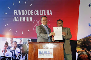 Rui Costa assina convênio do Fundo de Cultura que contempla 372 projetos em todo o estado.