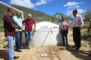 Governo entrega 840 cisternas para comunidades rurais de Quijingue.