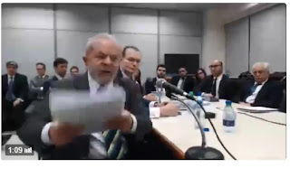 Links com todo o depoimento de Lula ontem em Curitiba.