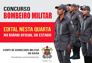 Tem concurso para Bombeiros na Bahia.