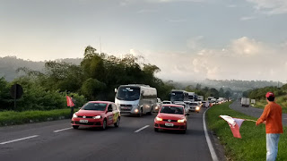 Sindicatos fazem paralisação na Bahia.