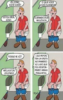 Charge do dia: fazendo o serviço.