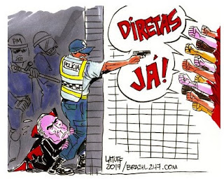Charge do dia: Terroristas atiram para matar.