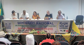 Bahia irá sediar o Fórum Social Mundial em 2018.