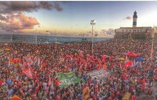 Ato “Salvador não come reggae” foi sucesso.