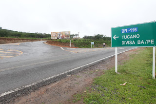 Rui entrega contorno rodoviário totalmente recuperado em Euclides da Cunha.