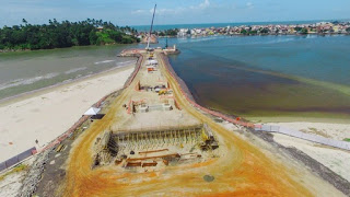 Obras em Ilhéus contribuem para desenvolvimento da cidade.