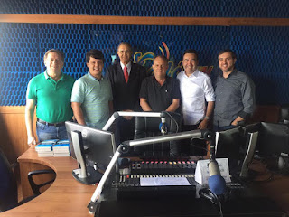 Heleno Silva entrevistou Belivaldo na Xodó FM.