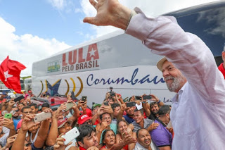 QUEM TEM MEDO DA CARAVANA LULA? (Por Chico Vigilante)