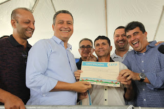 Governador Rui Costa recebe título de cidadão de Jequié.