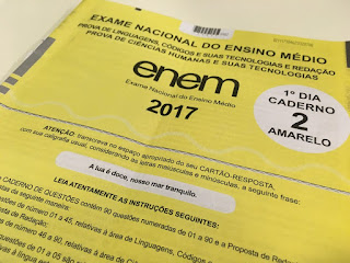 Tá na internet: Ainda sobre a prova do ENEN.