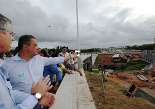 Governador anuncia liberação do novo viaduto de Lauro de Freitas.
