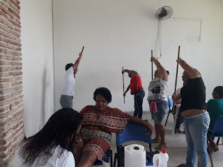 Pescadoras do Sertão do São Francisco recebem atendimento médico gratuito.