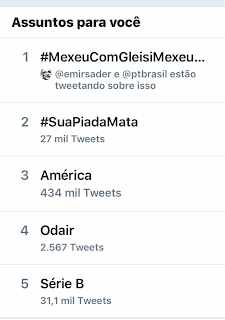 Militância Petista vai a guerra por Gleisi.
