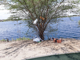 O “Bico de Pedra” virou lixão a céu aberto.