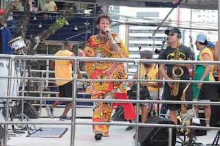 Artistas baianos elogiaram o Governador Rui Costa durante passaram pelo circuito do carnaval.
