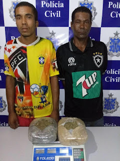 Dupla é presa em flagrante no município de Barra.