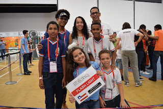 Estudantes da rede estadual participam de torneio de Robótica e disputam vagas para a etapa nacional.