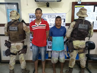 Foragidos da Justiça são capturados na cidade de Itapicurú.