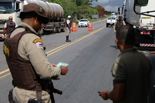 Operação Carga Pesada combate crimes nas rodovias estaduais.