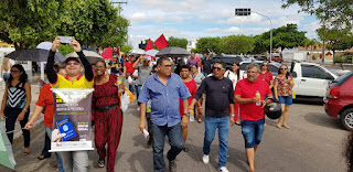 Contra a reforma da previdência, pauloafonsinos foram as ruas hoje