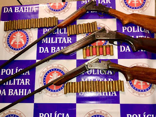 Policiais apreendem quatro armas de fogo em Paulo Afonso