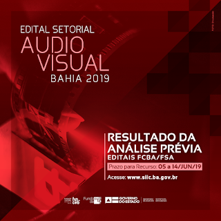 Divulgados resultados de análise prévia dos Editais do Audiovisual 2019