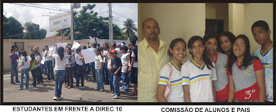 ALUNOS DO WILSON PEREIRA ESTIVERAM NA DIREC 10