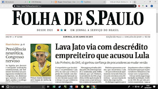 Nota do advogado Cristiano Zanin sobre a reportagem da Folha de S.Paulo/ The Intercept