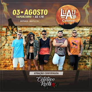 Luau do Coletivo reúne artistas do Vale do São Francisco neste sábado (3) no espaço do Vaporzinho, em Juazeiro-BA