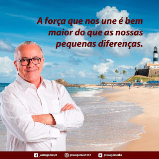 A força que nos une é bem bem maior do que as nossas pequenas diferenças