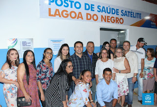 Inaugurado o Posto de Saúde Satélite do Povoado Lagoa do Negro no Município de Glória