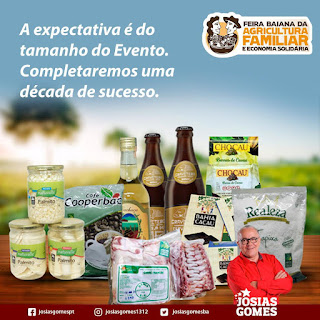 Está chegando a Feira Baiana da Agricultura Familiar!