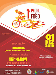 Passeio Ciclístico arrecada doações para pessoas carentes
