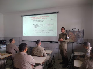 Esquadrão Falcão inicia Curso Básico de Motociclistas