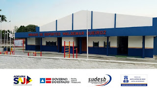 Ginásio de Esportes de Santo Antônio de Jesus será inaugurado nesta quinta-feira, dia 09