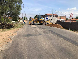 Prefeitura de Glória inicia instalação do novo sistema de drenagem urbana no Bairro Santo Antônio