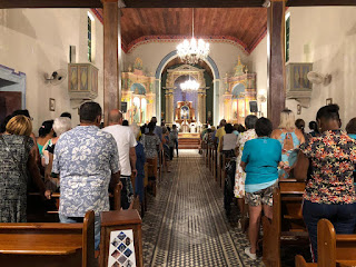 Missa solene marca entrega da igreja São Miguel Arcanjo restaurada, em Itacaré