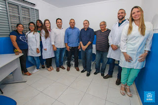 Foi entregue pelo Prefeito Municipal, David Cavalcanti, no dia 06 de fevereiro, a obra de Requalificação do Posto de Saúde Satélite do Povoado Retiro