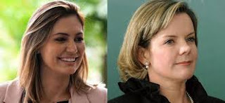 Apoio zero à michelle bolsonaro e viva Gleisi!