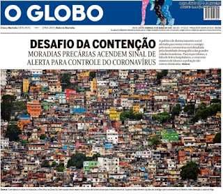 Leia o Jornal O Globo do dia 15.03.2020