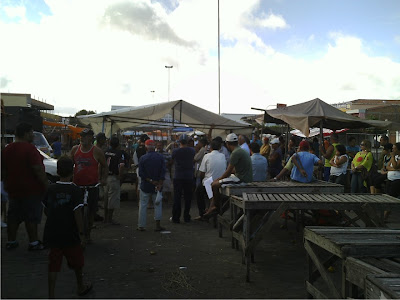 PRIMEIRO PROTESTO PÚBLICO CONTRA O GOVERNO ANILTON.