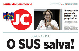 Leia o Jornal do Commércio do dia 22.03.2020