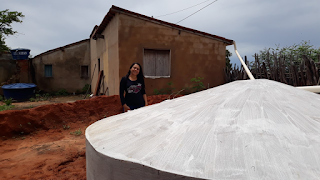 Com construção de cisternas, famílias agricultoras de Campo Alegre de Lourdes têm acesso a água