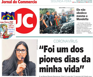 Leia o Jornal do Comércio dia 30.03.2020