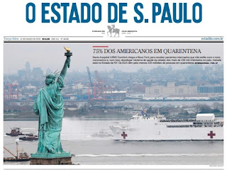 Leia o Jornal Estadão dia 31.03.2020