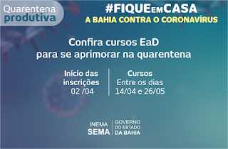 Sema abre inscrições para cinco cursos EaD na área ambiental