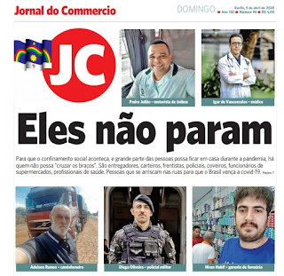 Leia o Jornal do Comércio dia 05.04.2020